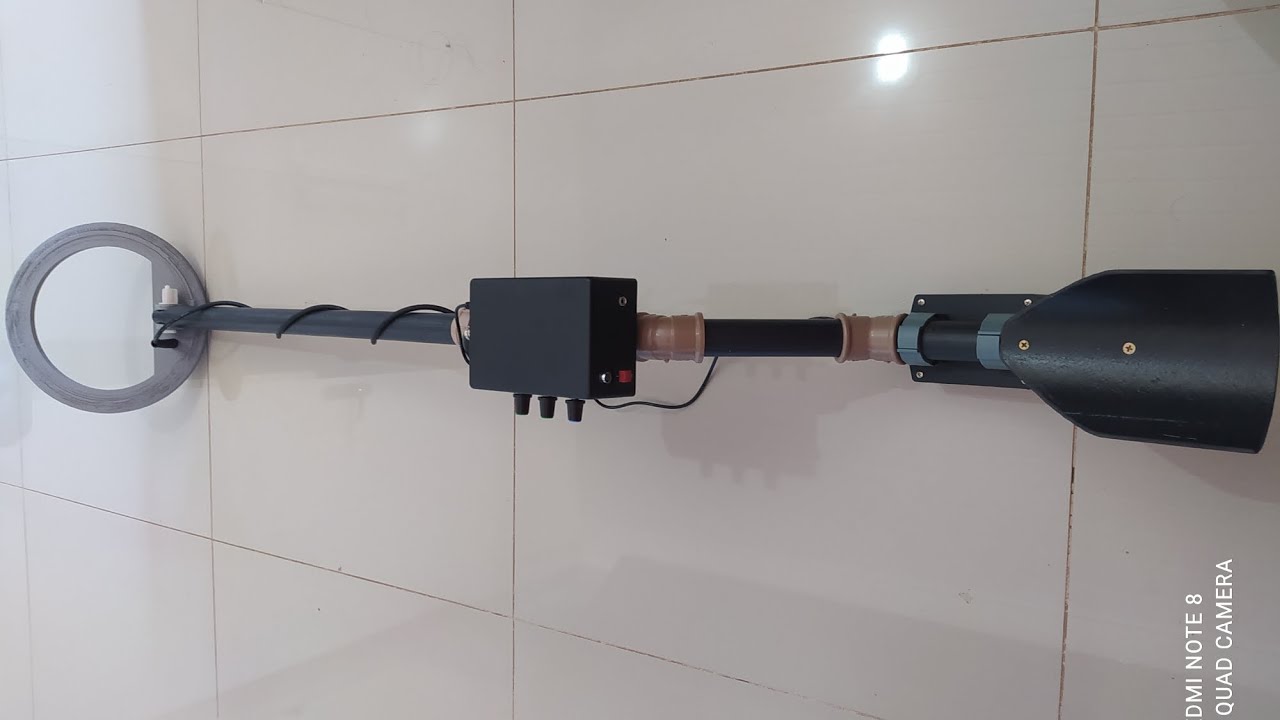 Testando detector de metais pi polon&ecirc;s caseiro - testing my homemade polish pi