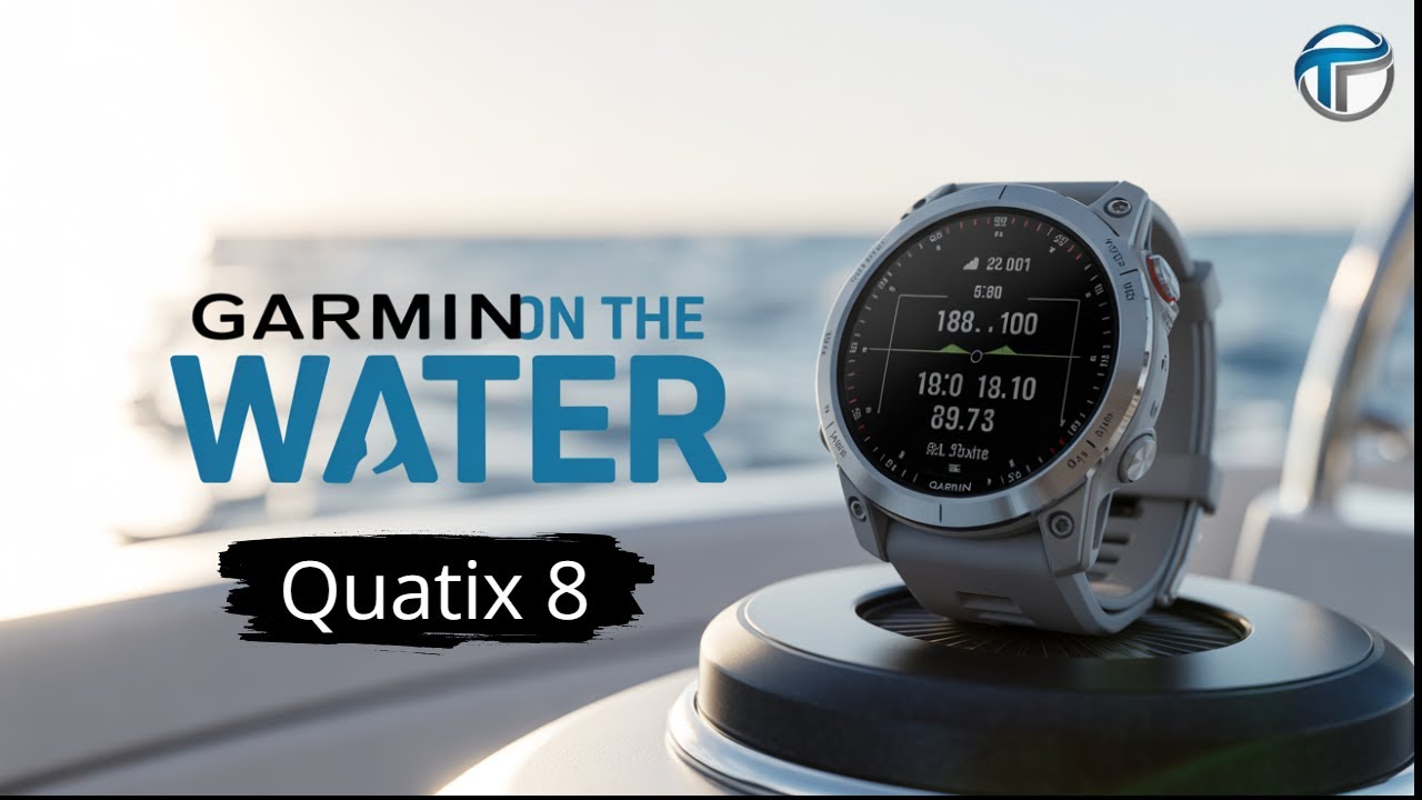 Умные часы Garmin Quatix 8 Nautical для владельцев лодок | Умные часы для лодок
