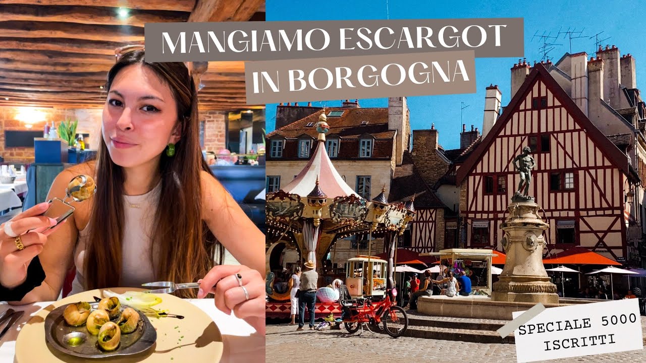 Andiamo in Borgogna a mangiare LUMACHE! | 24 ore a Dijon