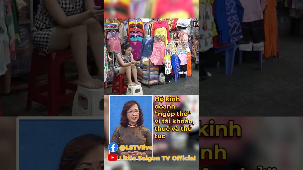 Hộ kinh doanh &ldquo;ngộp thở&rdquo; v&igrave; t&agrave;i khoản, thuế v&agrave; thủ tục