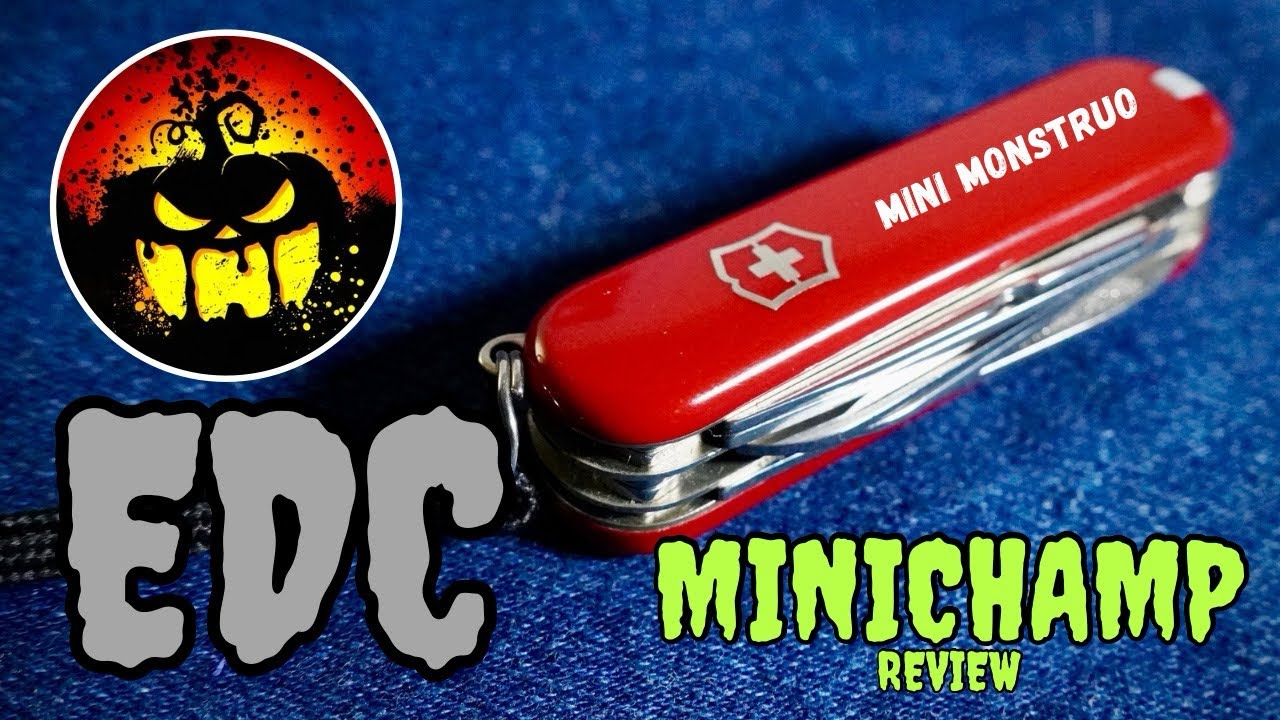 Victorinox MINICHAMP | ¿ Es La mejor para EDC ? 💥🇨🇭🤔