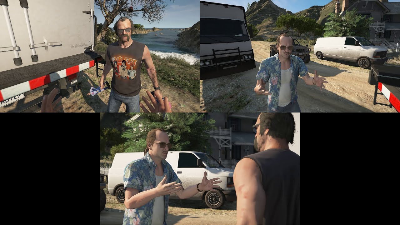 GTA: Online cutscenes in first person