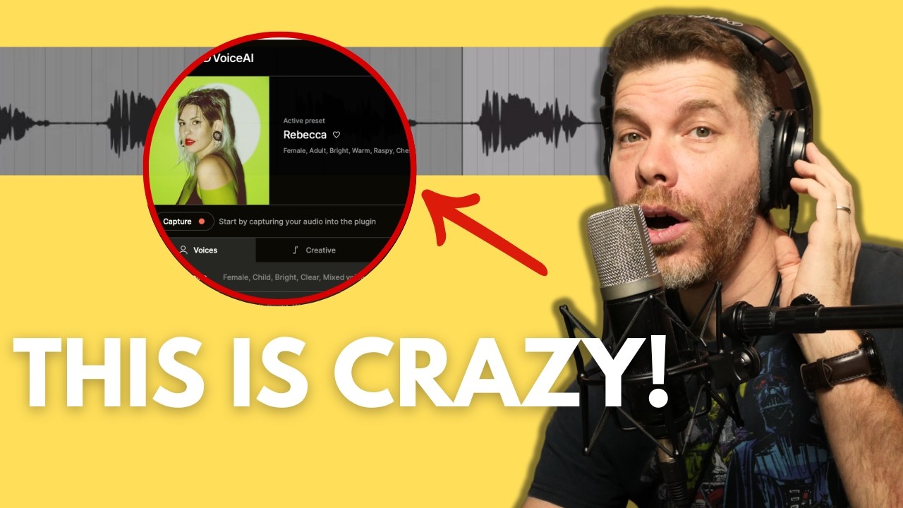 This vocal A.I plugin is pretty wild!
