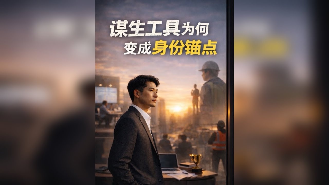 工作的真相：“谋生工具”为何变成了“身份锚点”？