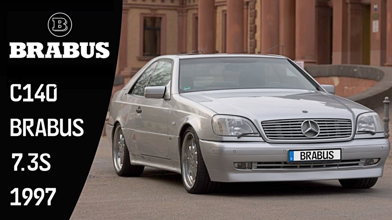 1997 Brabus C140 7.3S V12 - 💪 Ultimate Mercedes Benz CL Class coupe  #brabus #w140 #sclass #c140