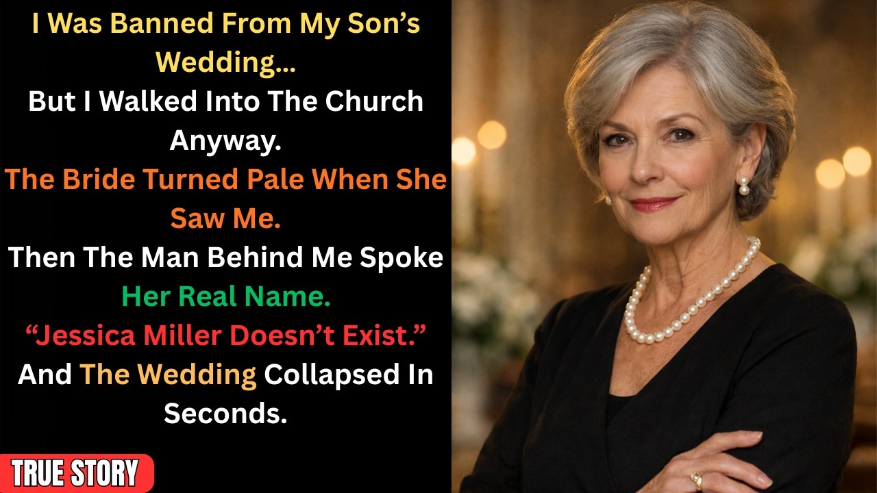 I Was Banned From My Son’s Wedding… So I Exposed the Bride in Front of 300 Guests