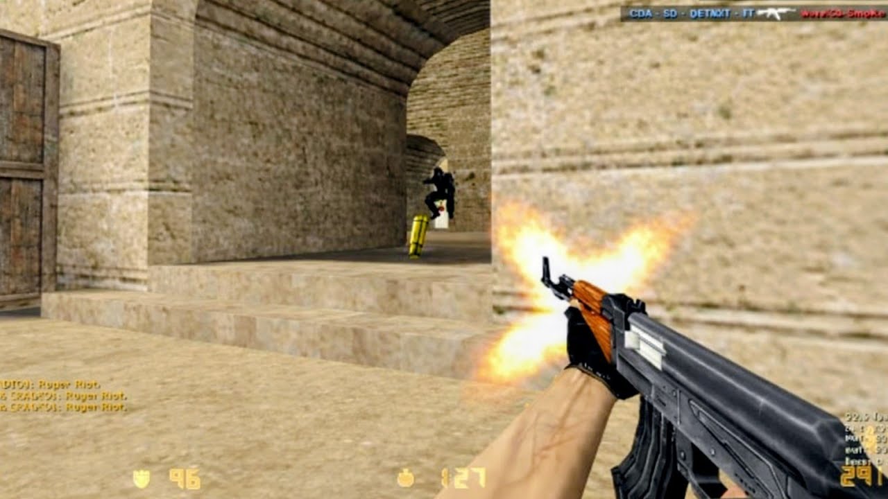 Counter Strike 1.6 - De_alexandra - Full Gameplay