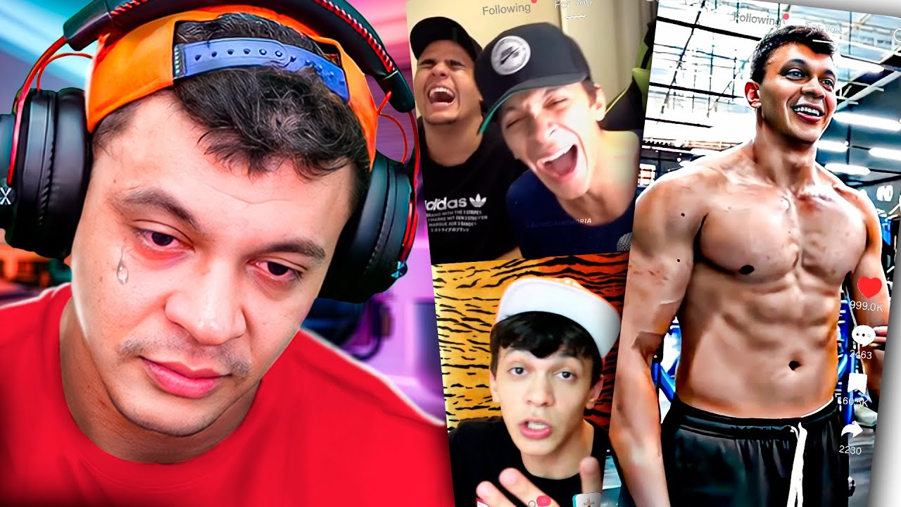 TENTE NÃO CHORAR - REAGINDO A EDITS SOBRE MIM NO TIKTOK 😭