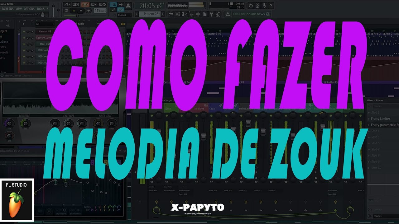COMO FAZER MELODIAS DE ZOUK 