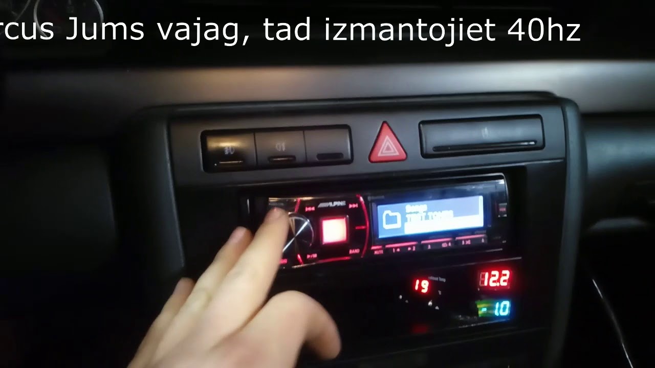 Kā regulēt pastiprinātāju izmantojot multimetru!