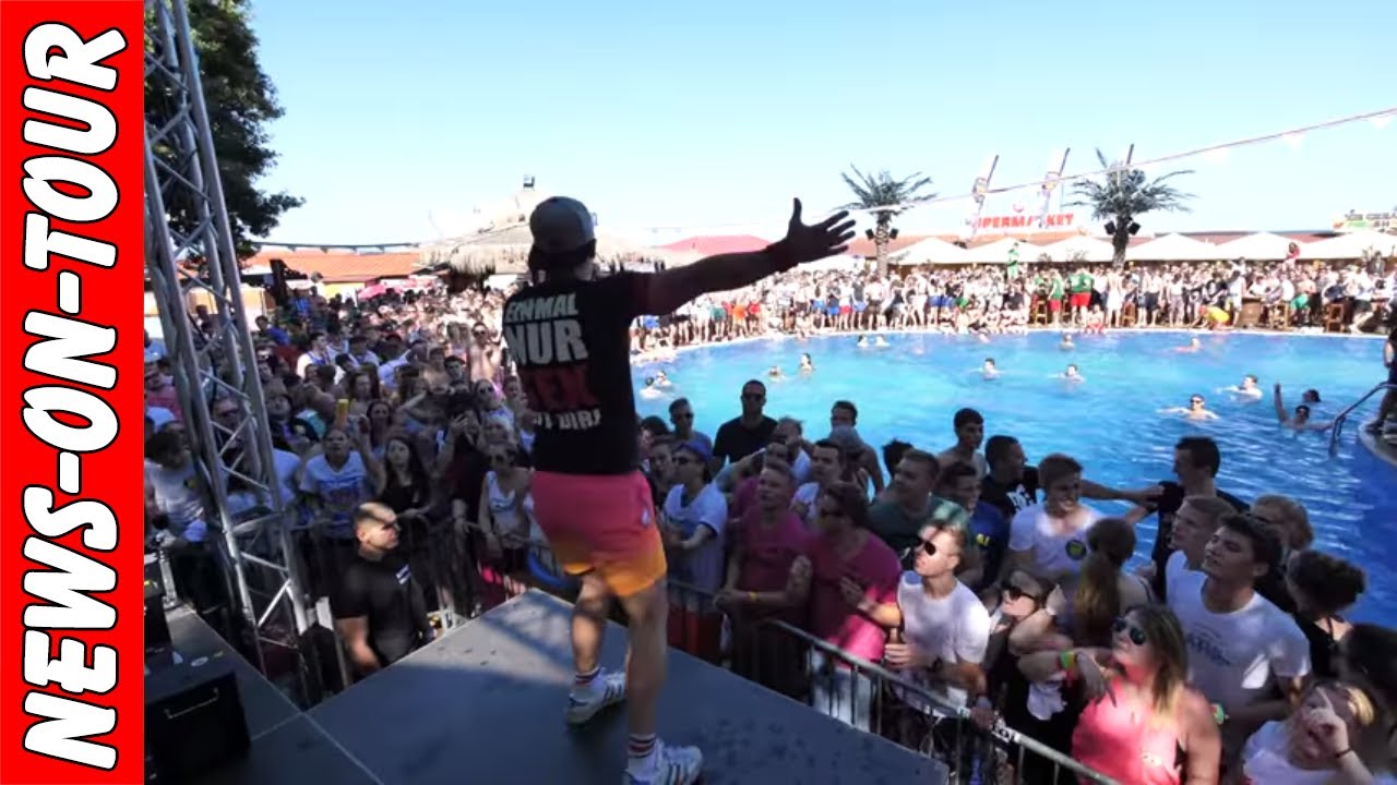 Lorenz Büffel (4k) Johnny Däpp | MegaPark Bulgarien #BulleALARM Bulle Opening 2018 Goldstrand