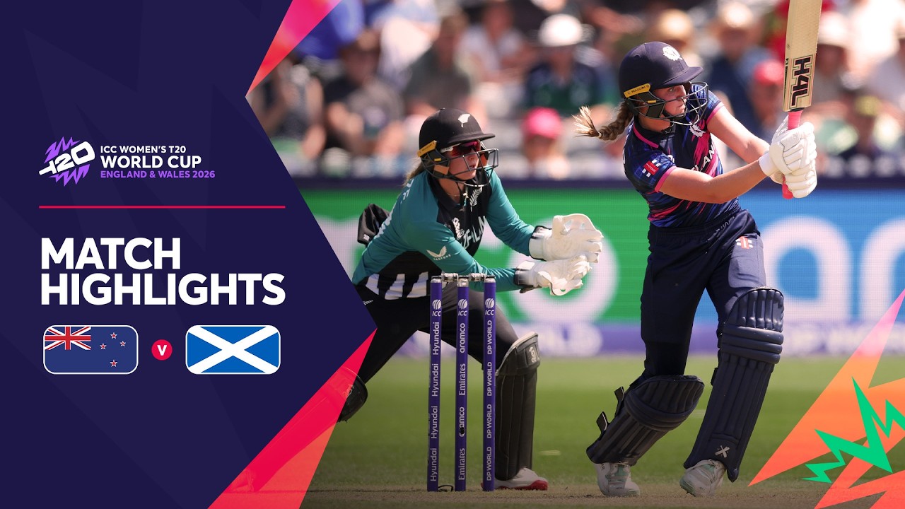 New Zealand v Scotland | Match Highlights | Women's #T20WorldCup 2026