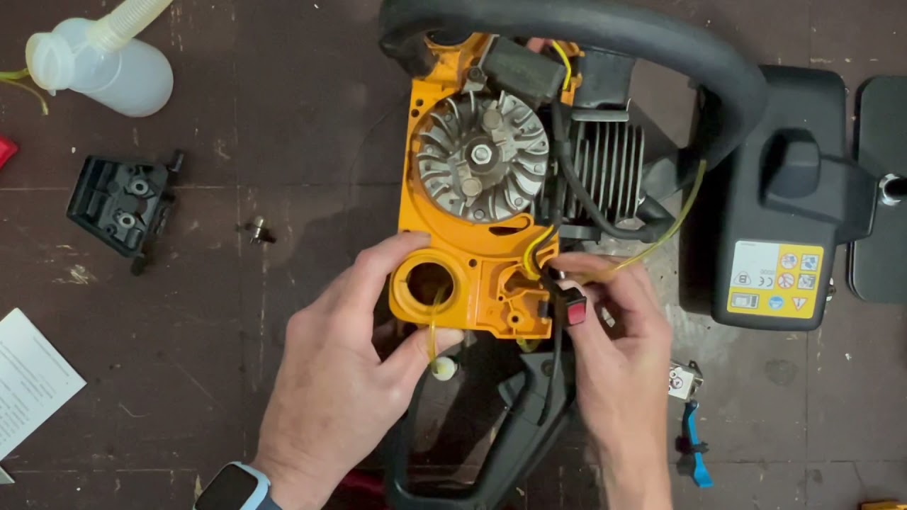 Chainsaw hero￼ How to install fuel lines On a ￼Partner 351 / 370 Chainsaw￼