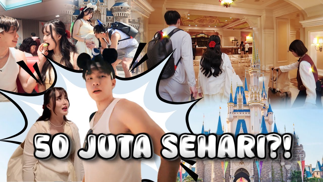 VINCENT ABIS 50 JUTA SEHARI DEMI VIOR DI JEPANG!!😱 VLOG DISNEYLAND TER-BOROS & TERBUCIN🏰❤️