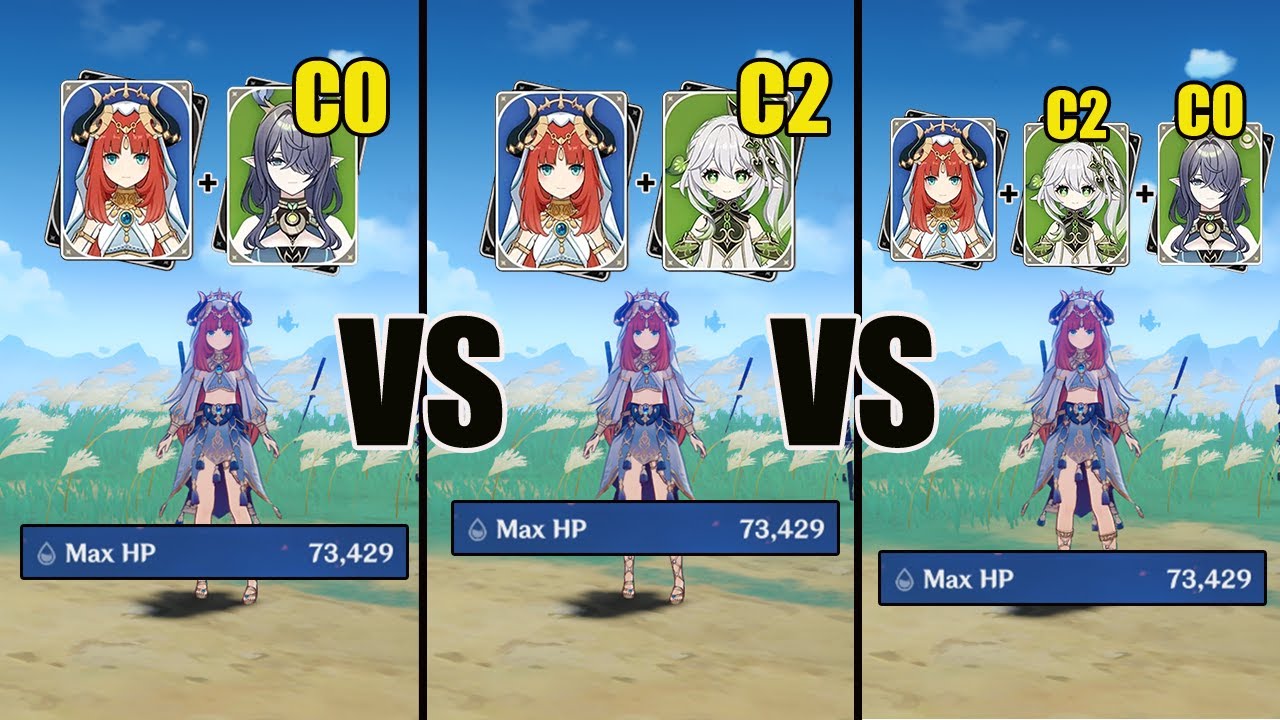 BEST Nilou Team?? - Nilou Nahida vs Nilou Lauma // Genshin Impact