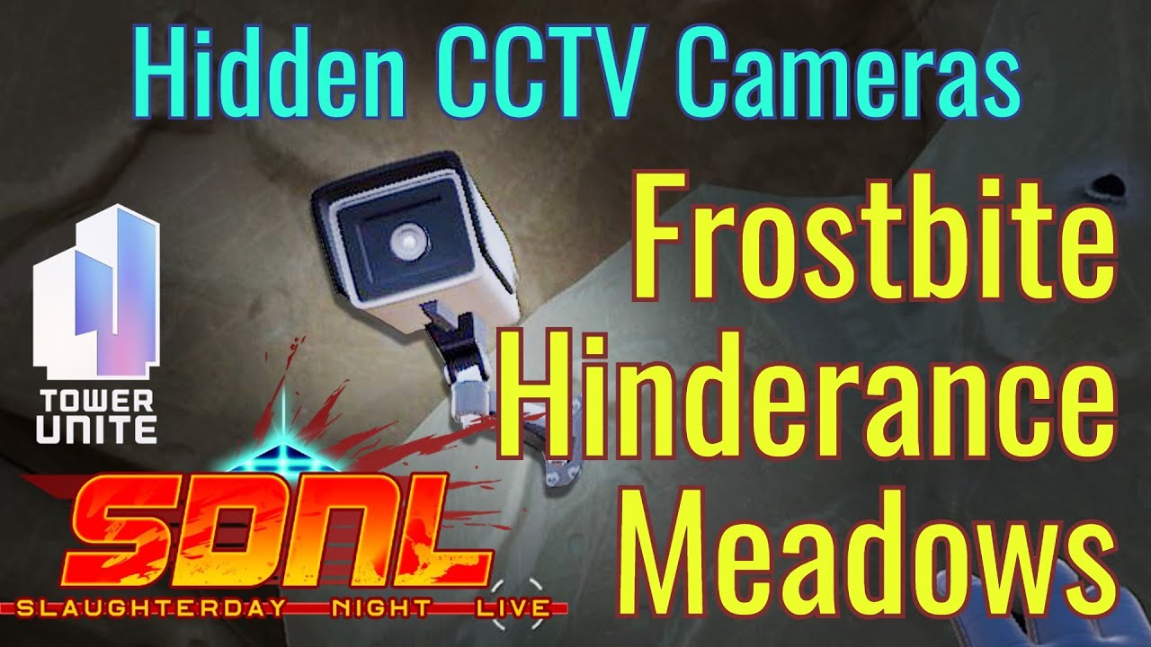 Hidden CCTV Cameras in Frostbite, Hinderance and Meadows  - Tower Unite SDNL