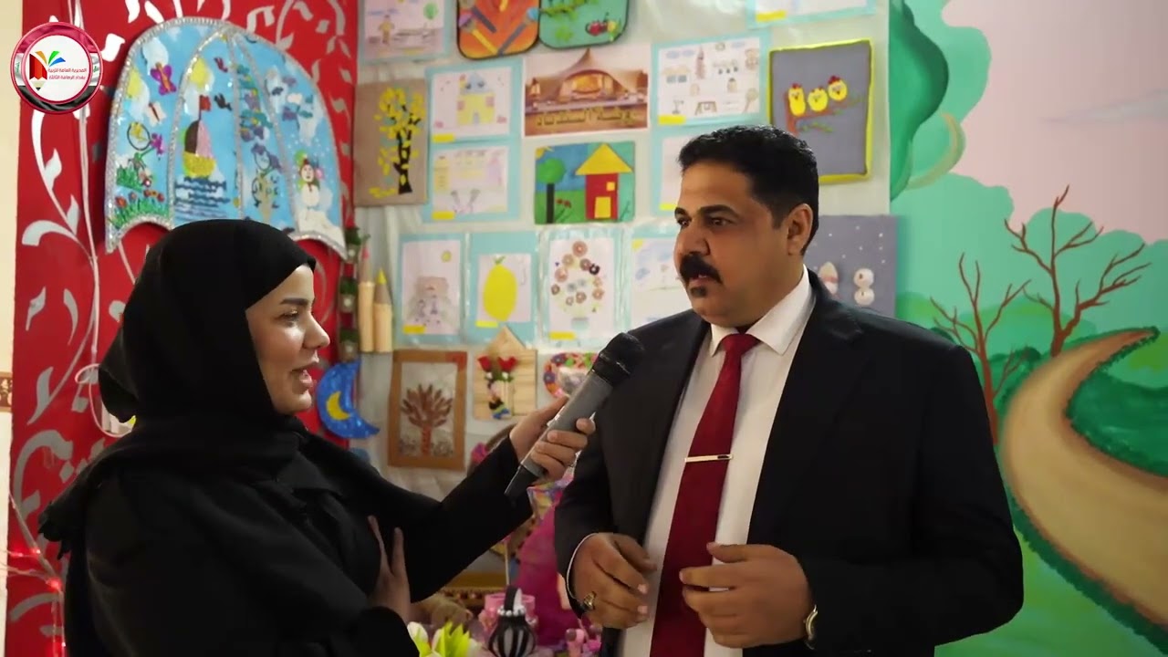 برعاية المدير العام قسم النشاط المدرسي يفتتح المهرجان السنوي لرياض الاطفال في روضة الجنان