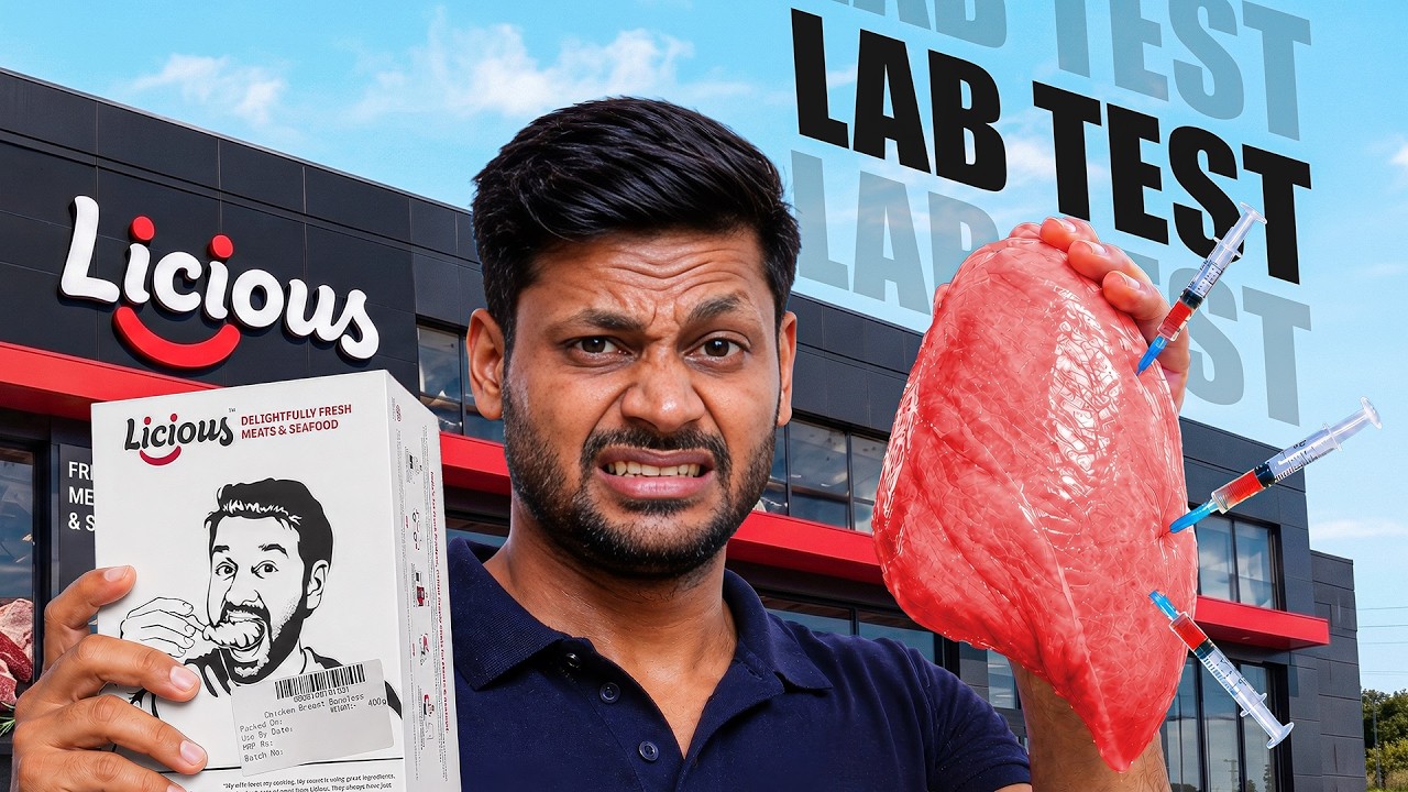 Licious Chicken Lab Test 🧪🚨 | Synthetic Dyes & Antibiotics Found???