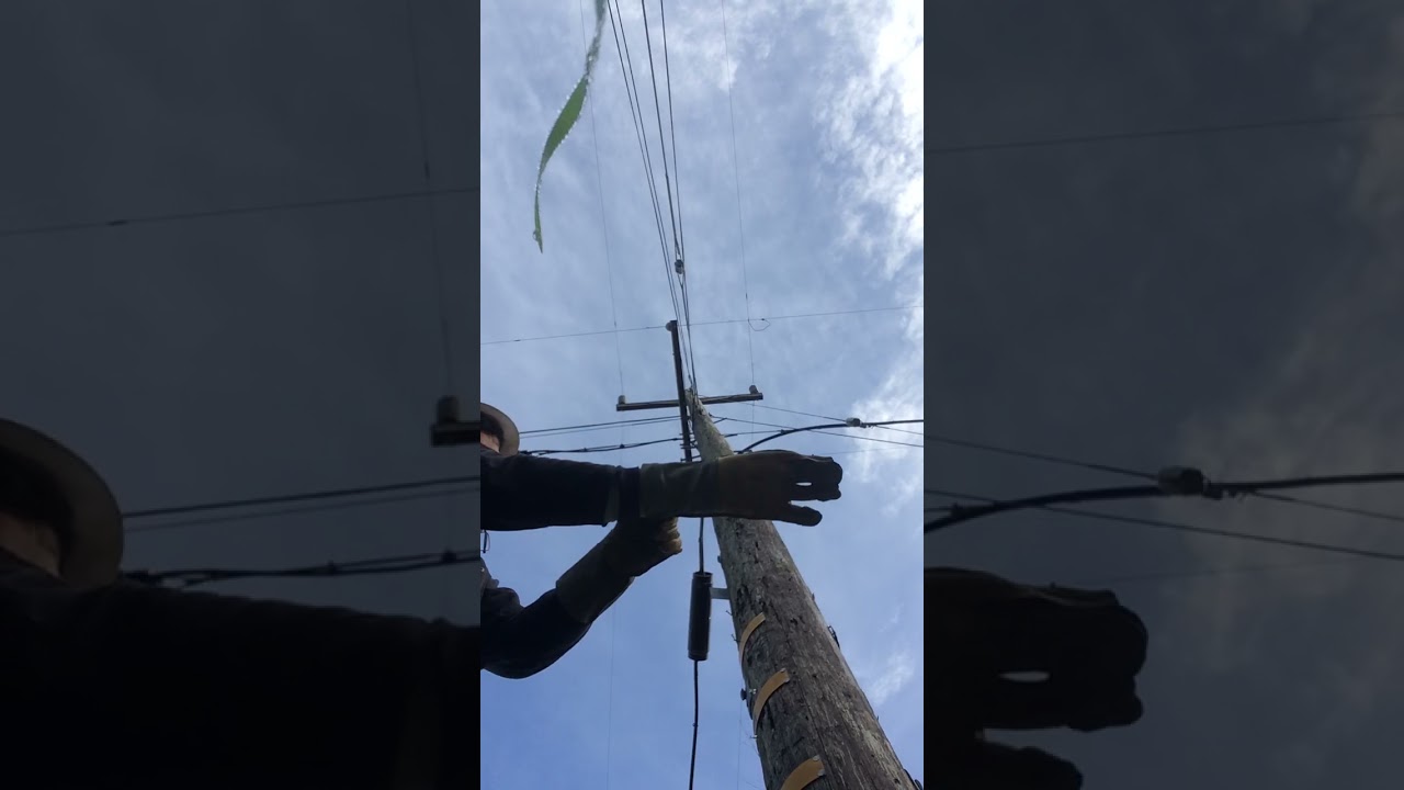 Splicer Life. AT&T cable splicing.