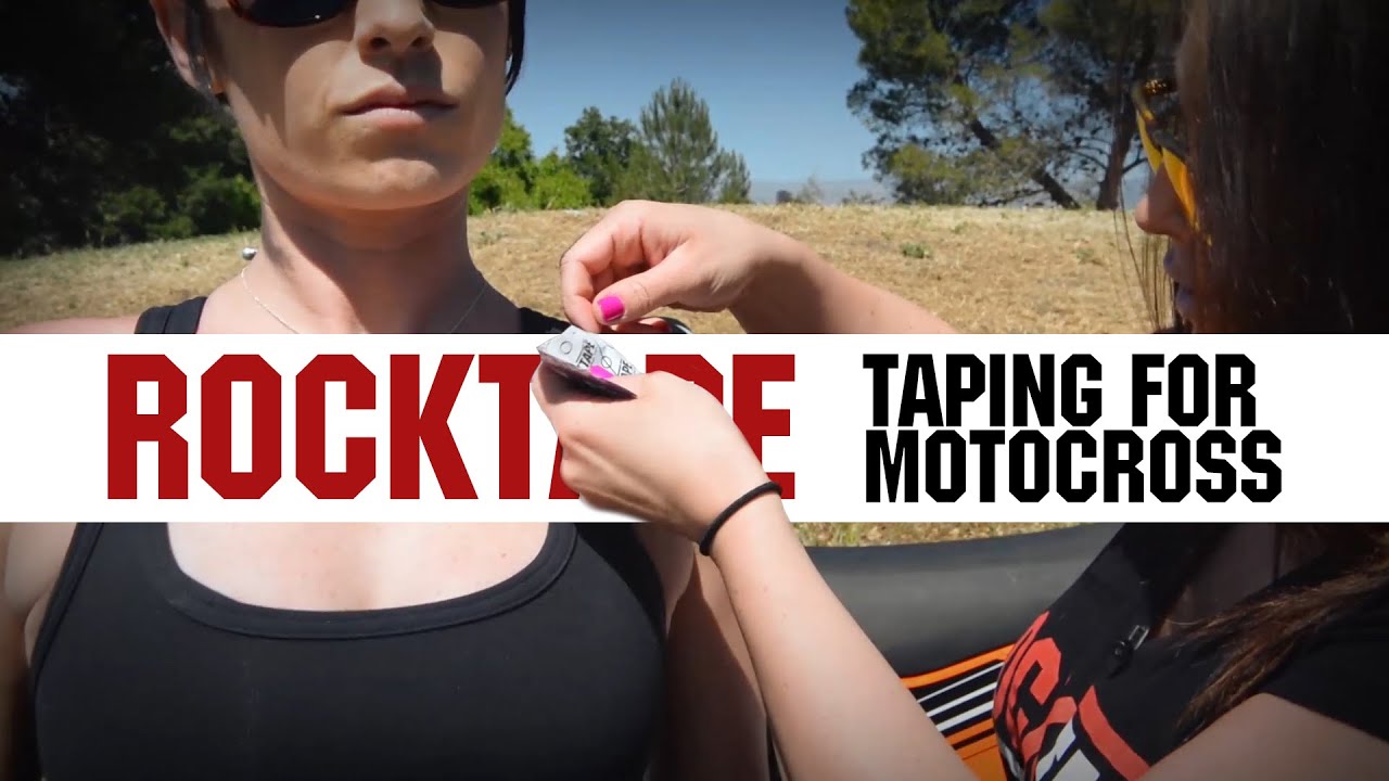 Rocktape - Taping for Motocross - Broken Clavicle