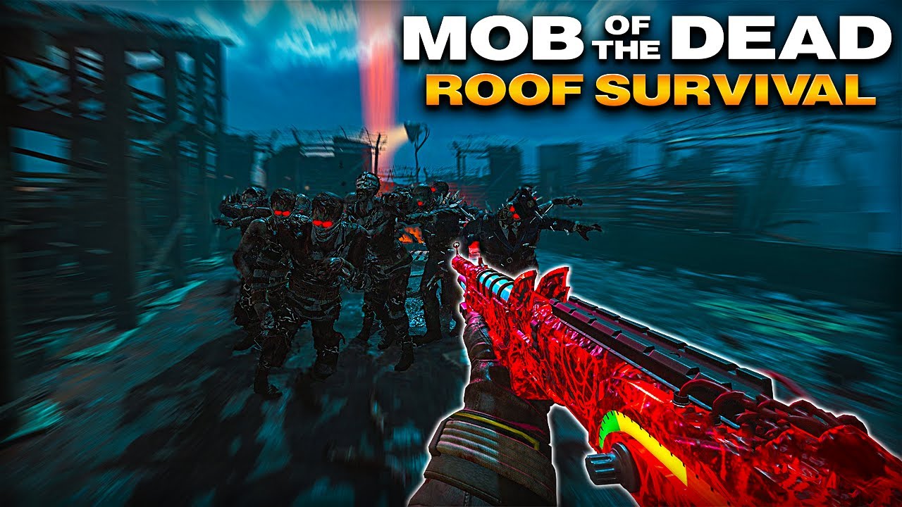 The Ray Gun SHOTGUN in a Mob of the Dead Survival Map (Bo3 Zombies)