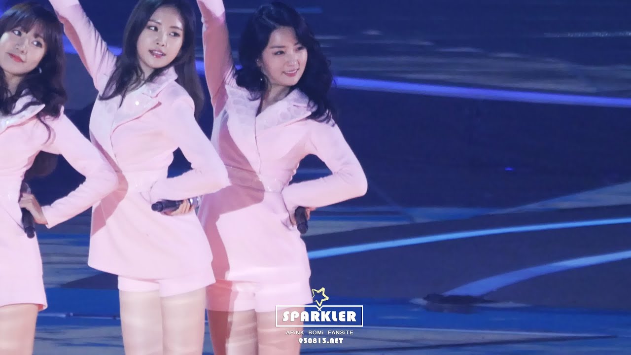 151230 에이핑크 윤보미 - Remember 직캠 / 가요대축제 by. Sparkler