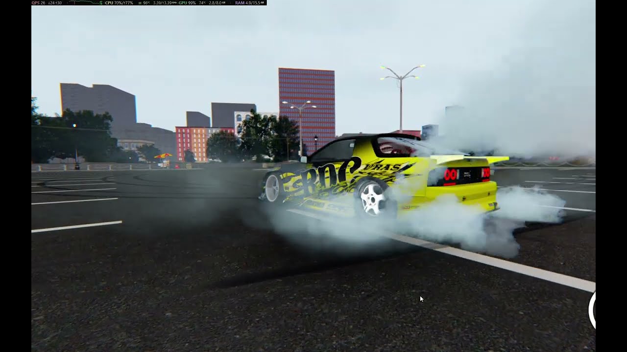 Asseto Corsa Drift and Chill - Mazda RX7 - Brooklyn Park - Logitech G29 Cambio H - POV.