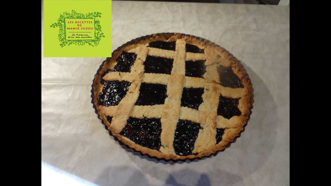 Tarte à la confiture et sa pâte sucrée