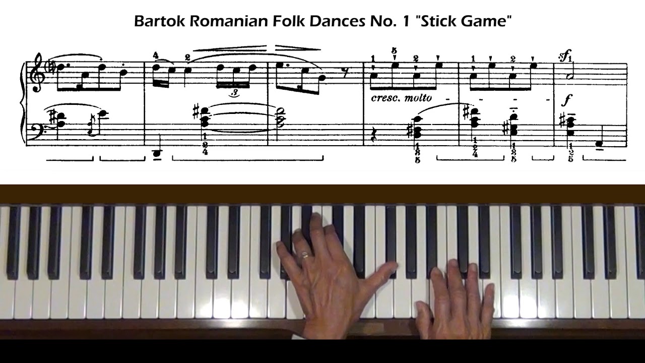 Bartok Romanian Folk Dances No. 1 