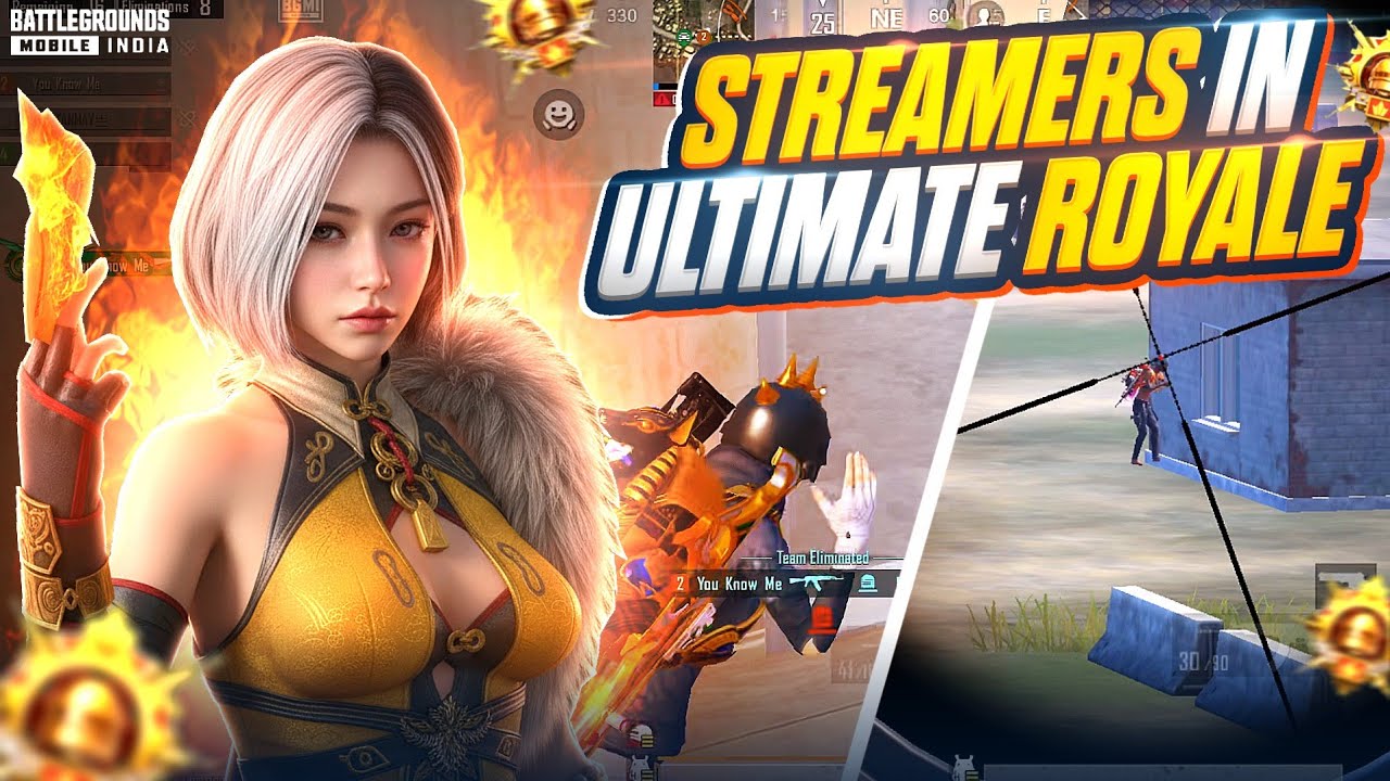 🔱 No Shotgun In Ultimate Royale Against Streamers | Fastest 1v4 Clutches @FaithPlayzZzYT 