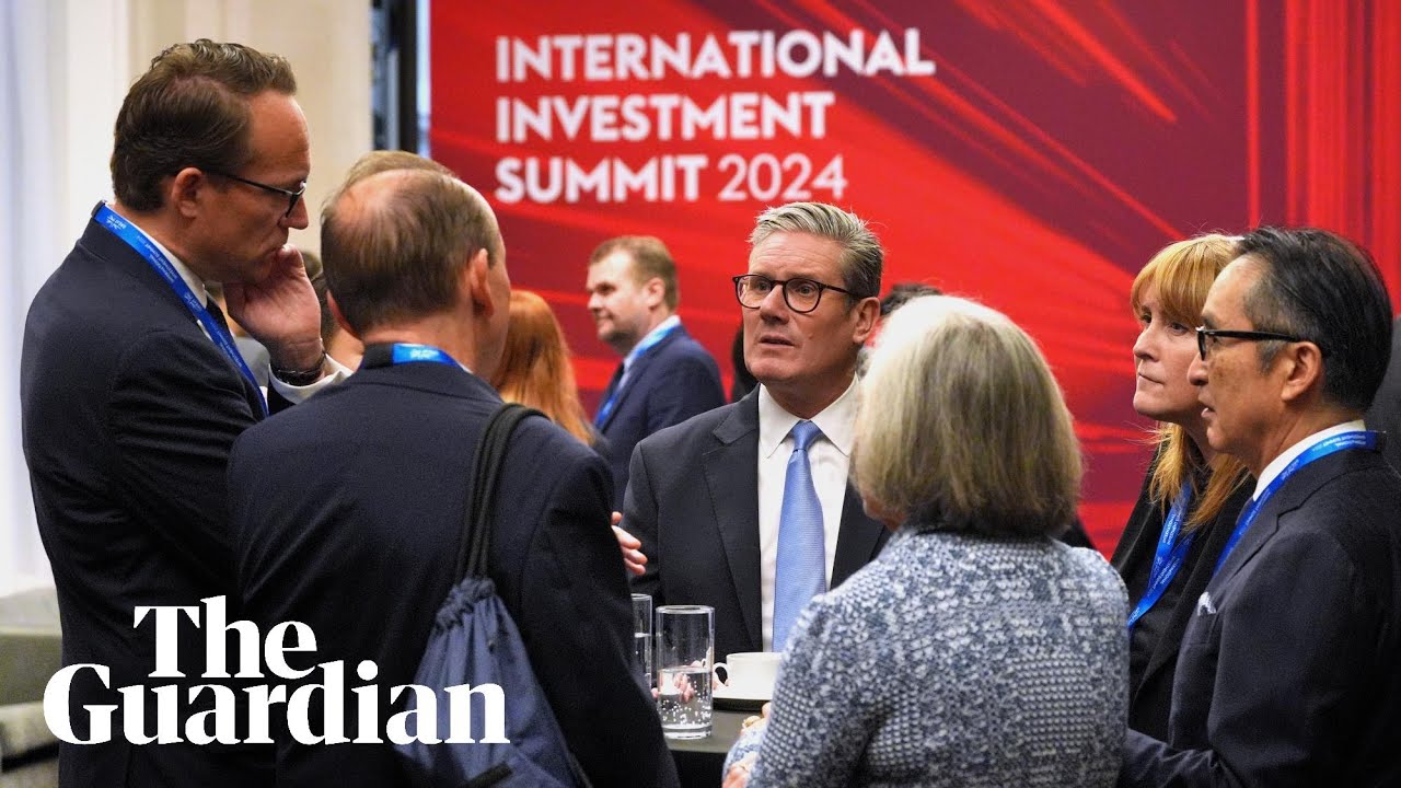 UK hosts the international investment summit &ndash; watch live