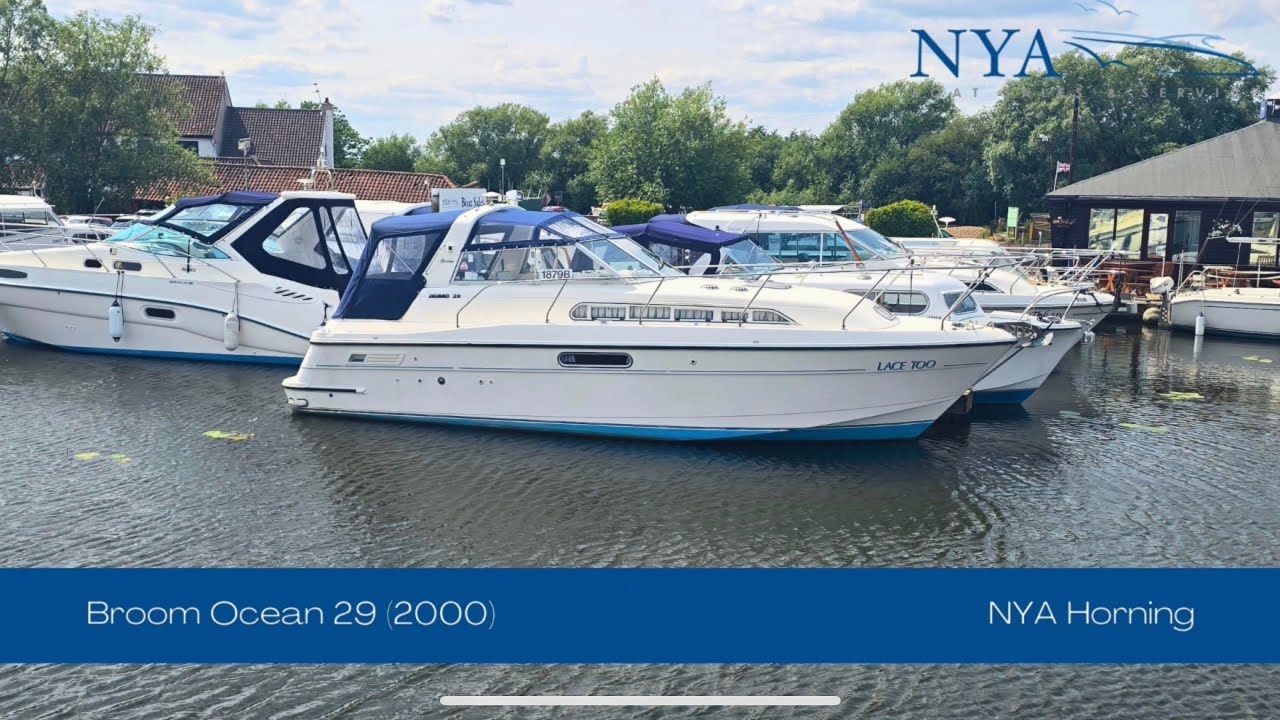 Broom Ocean 29 (2000) for sale at Norfolk Yacht Agency 