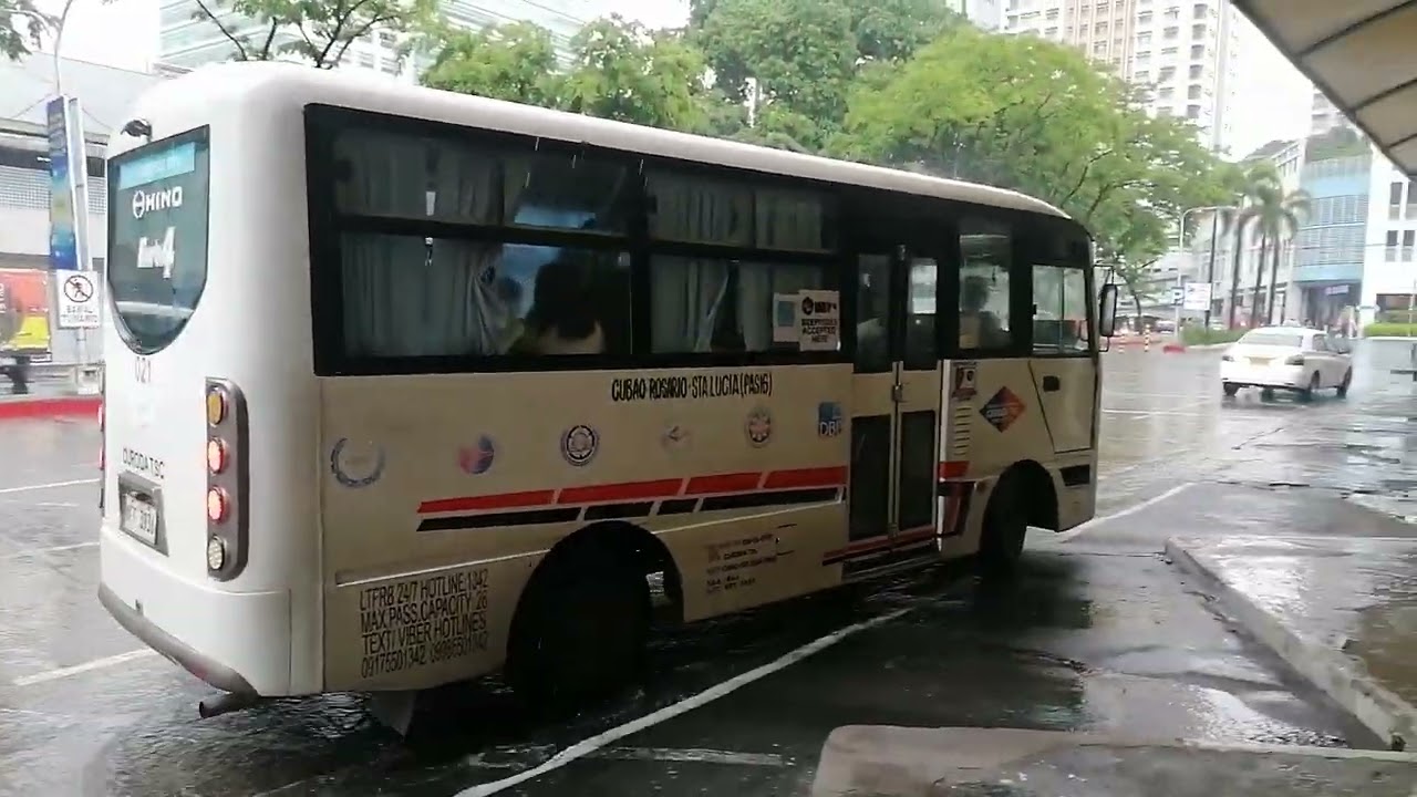 Minibus Terminal puntang Ortigas, Eastwood, Marikina, Philcoa, Montalban likod ng Shopwise, Cubao