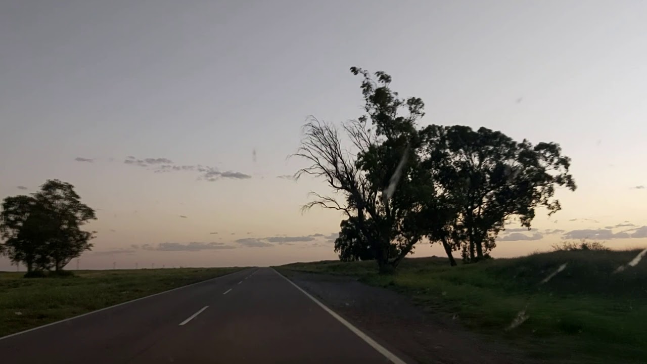 ASI ESTA LA RUTA 3 ENTRE SAN BLAS Y CARMEN DE PATAGONES