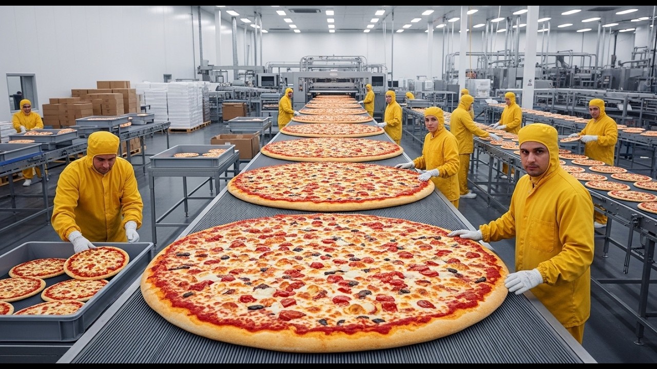 How Red Baron Frozen Pizza Is Made | Complete Factory Tour