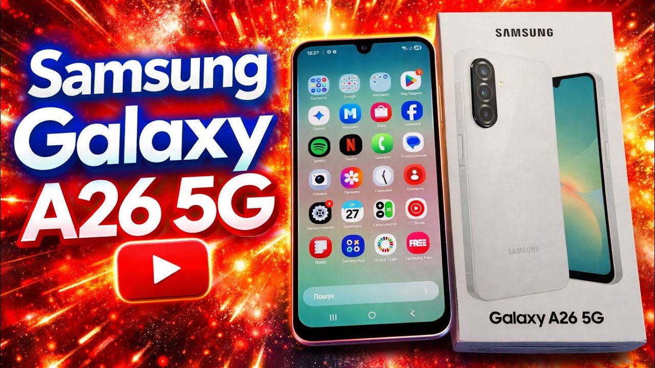 Samsung Galaxy A26 5G (A266) White | Unboxing 📦