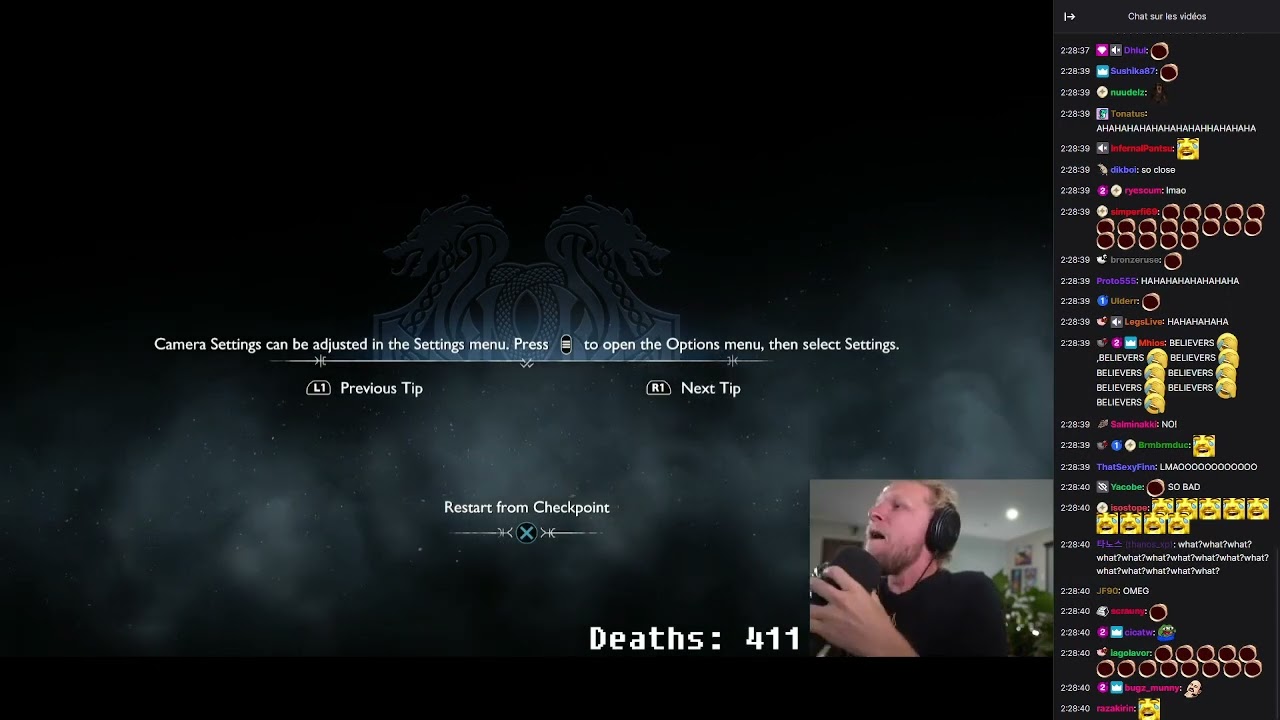 Quin69 Best Monke Rage Reaction (God of War Ragnarok)