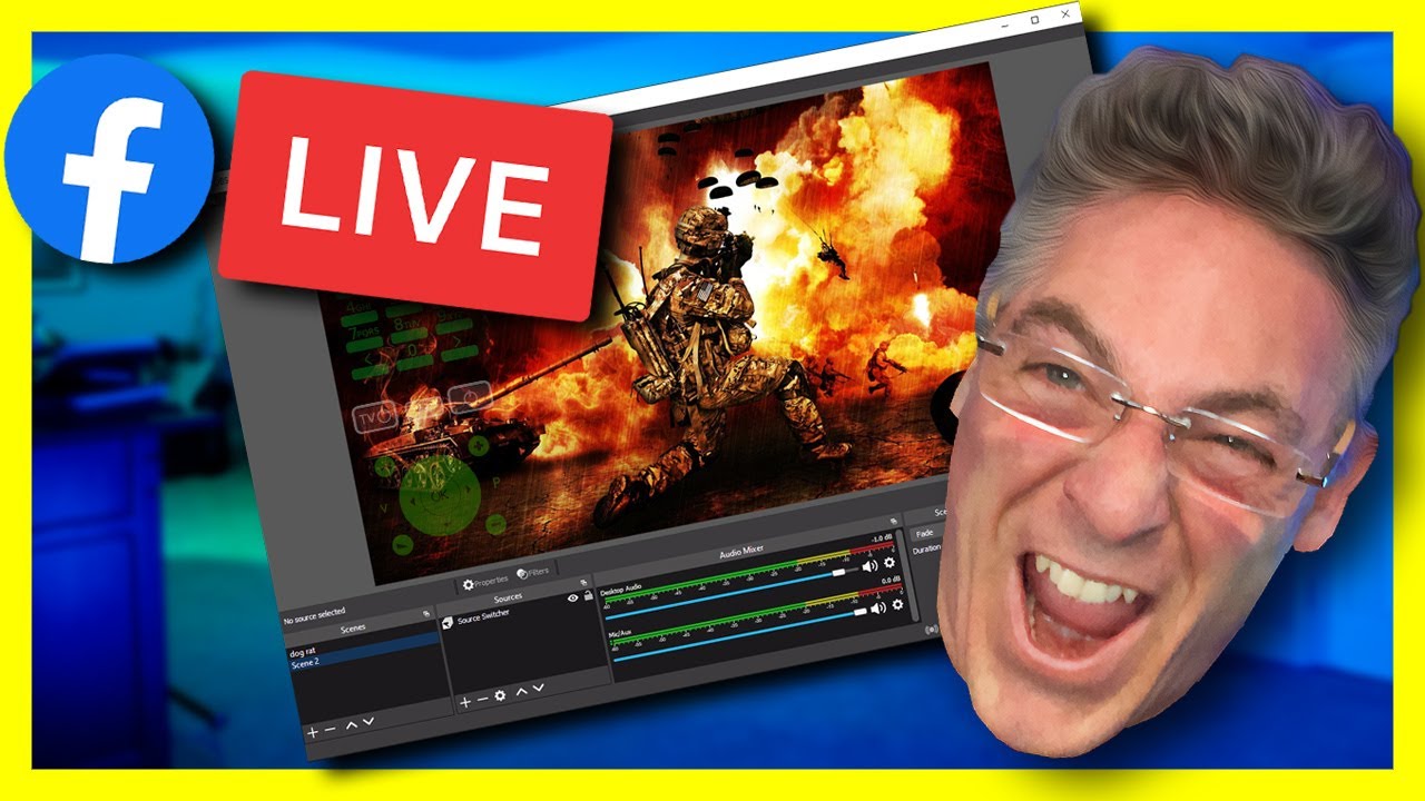 Играйте в прямом эфире на Facebook с помощью OBS Studio &mdash; увлекательное и простое руководство