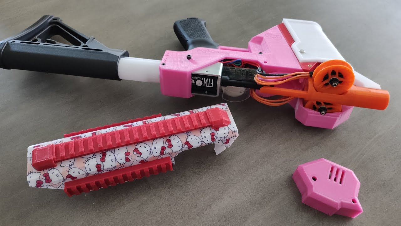 Brushless Hummingbird Blaster with Narfduino Brushless Compleat