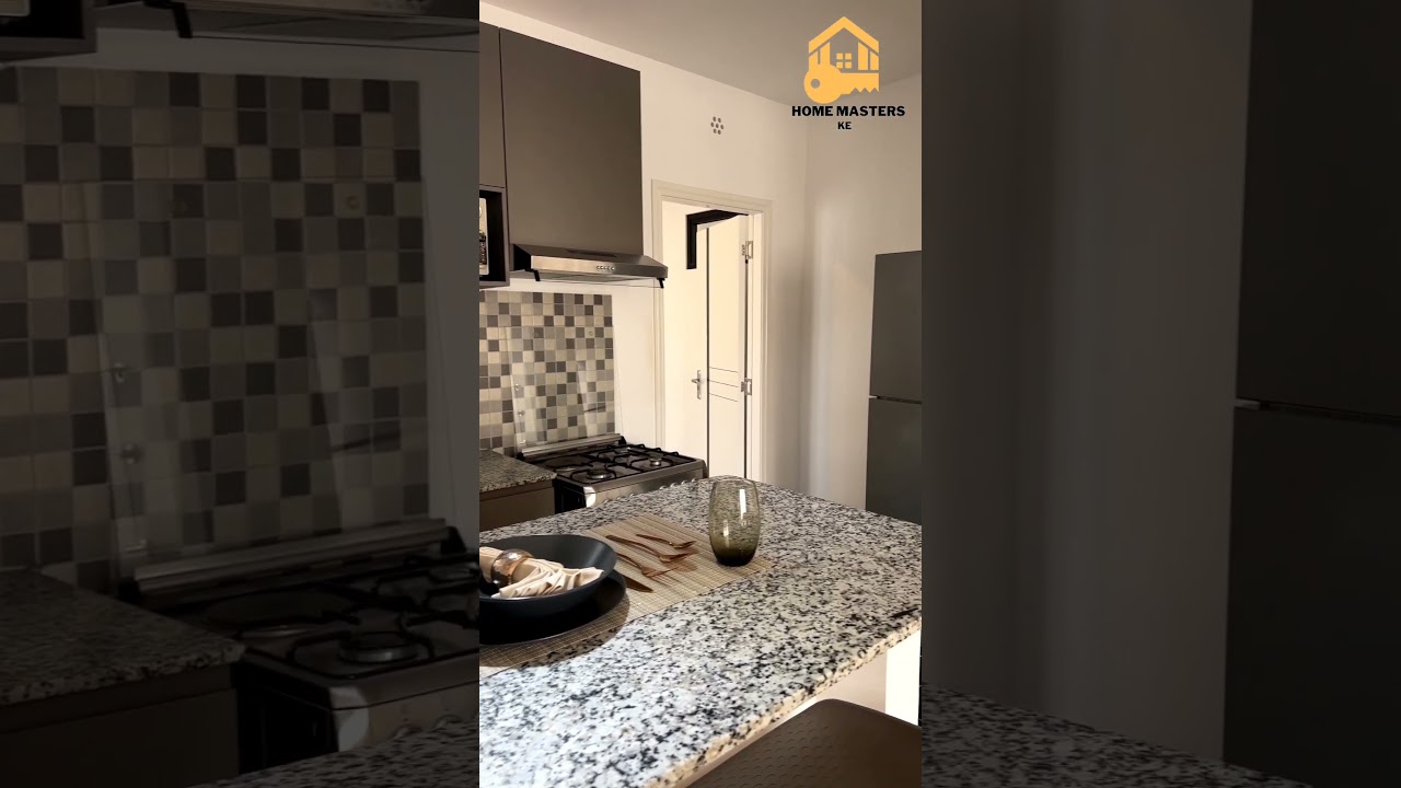 2 BR Unity Homes Tatu City | Open Plan Kitchen |Living Room