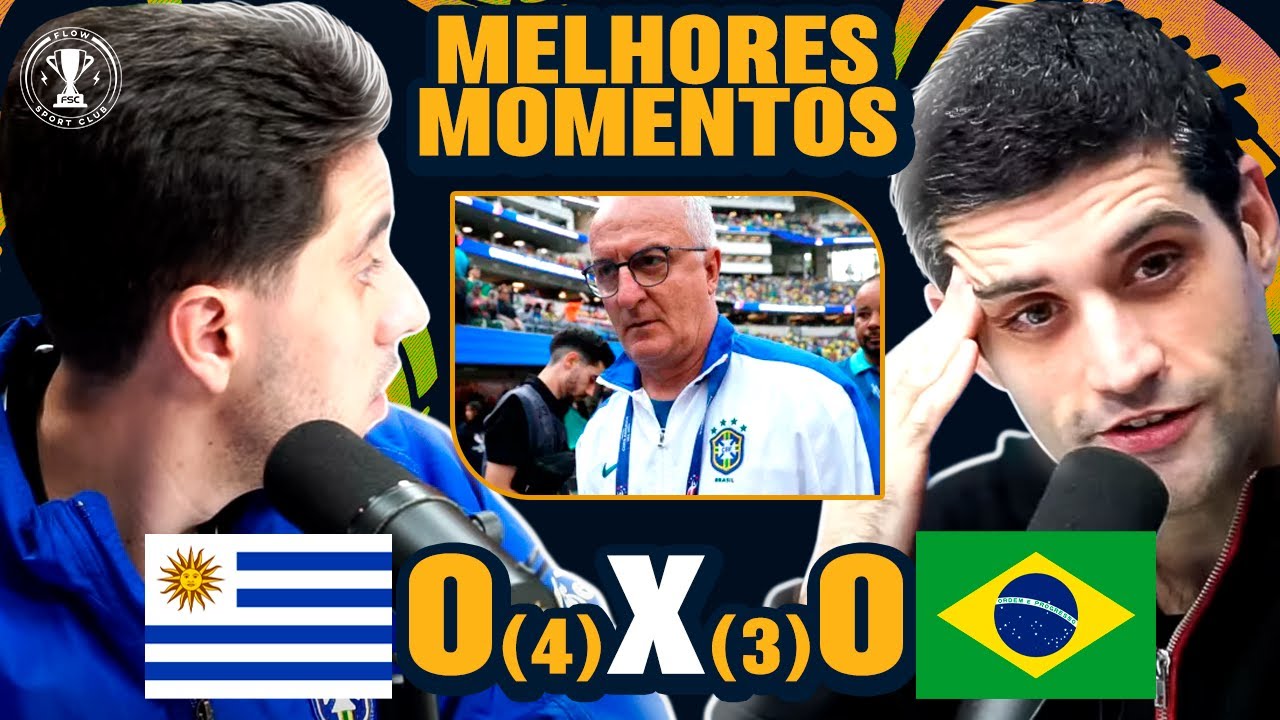 A SELEÇÃO BRASILEIRA ACABOU! (Uruguai 0 (4) x (2) 0 Brasil)