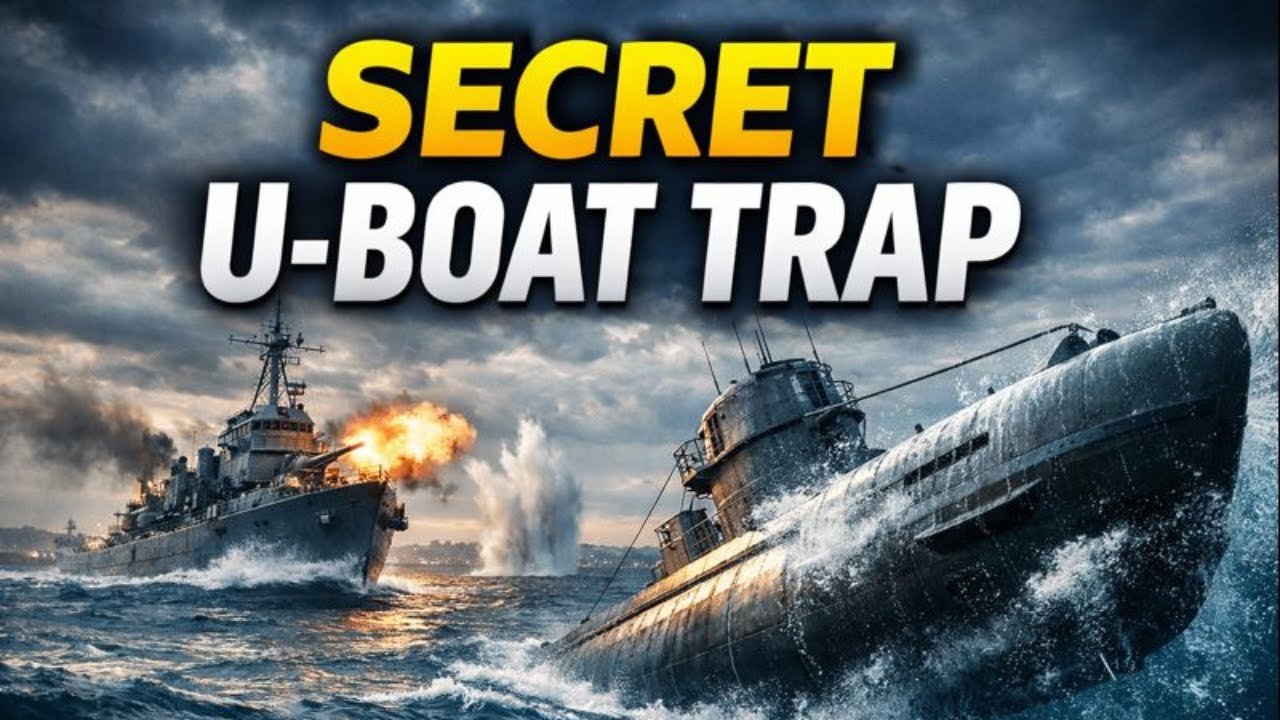 How U.S. Convoys Used “Invisible” Decoys to Lure and Destroy German U-Boats