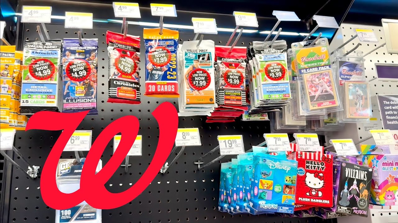 WALGREENS RUN!  BASEBALL CARDS FOR CHEAP!