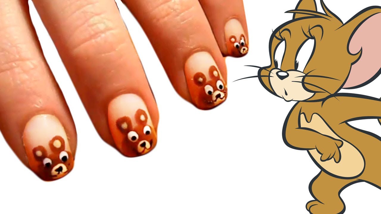 Nail Art Topo Tom & Jerry