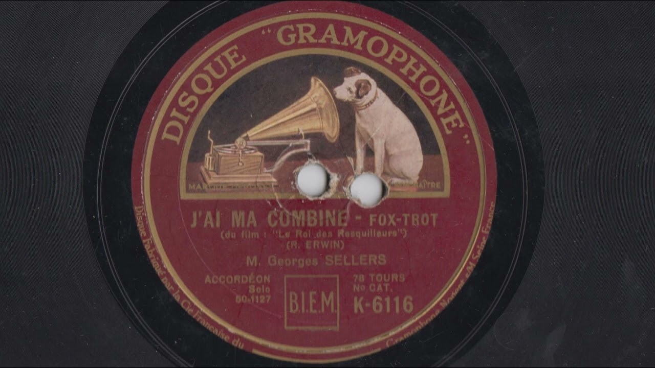 Georges Sellers - J'ai ma combine - 1930