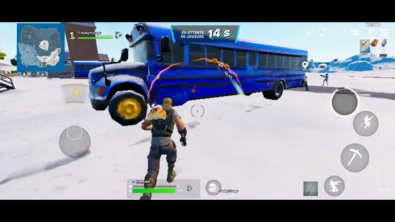 Une partie Fortnite OG