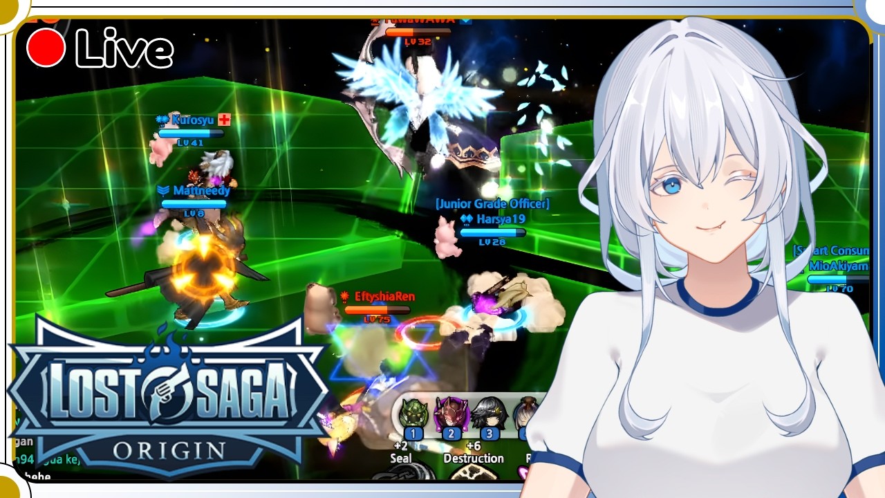 【LOST SAGA ORIGIN】HAYOO SIAPA YANG DULU TERAWEH MALAH KE WARNET ?!! - VTUBER INDONESIA