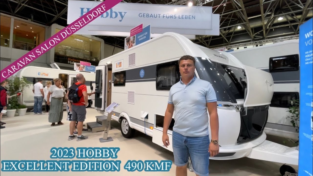 NEW: 2023 Hobby Excellent Edition 490 KMF! CARAVAN SALON D&Uuml;SSELDORF 2023 - Прицеп-дача, Караван