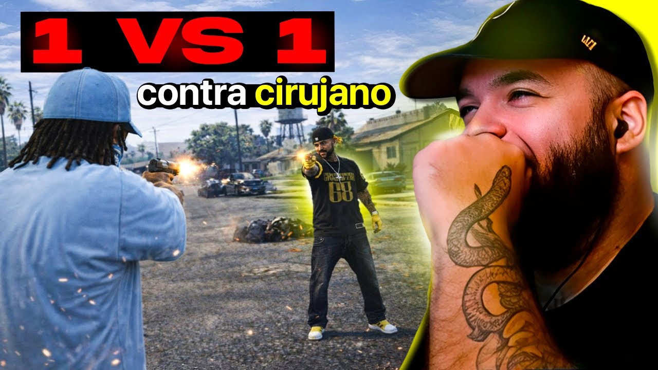LE HAGO 1 vs 1 IC con PISTOLAS a CIRUJANO y ME JUEGO UN COCHE | FAMILY RP | xParga 