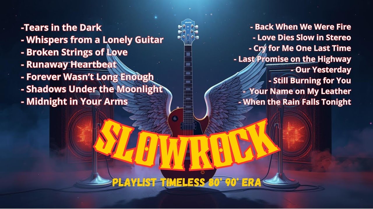 Emotional Slow Rock Hits  Lonely Roads to Your Goodbye